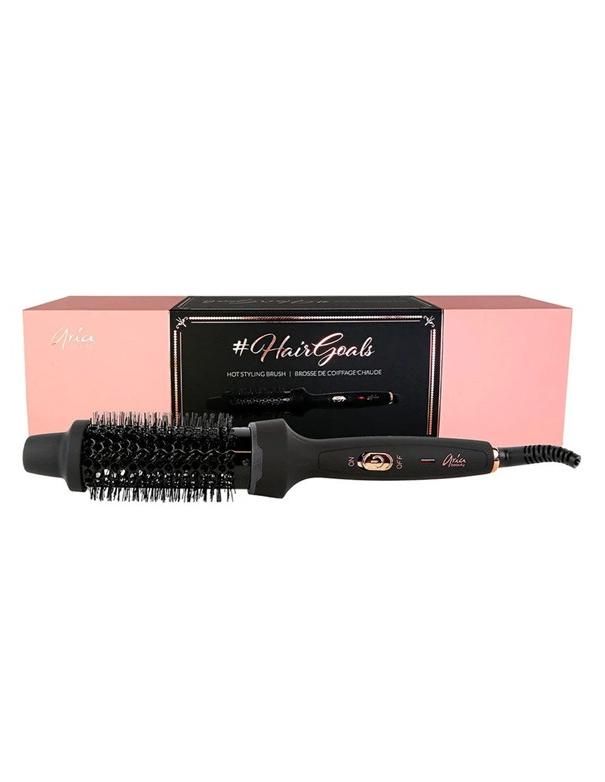 Aria HairGoals Hot Styling Brush Black 1.5
