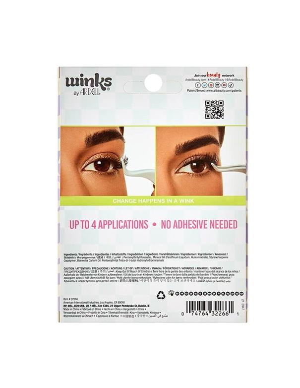 Ardell Winks Galore Natural Press On Pre-Glued Underlash Extensions Kit