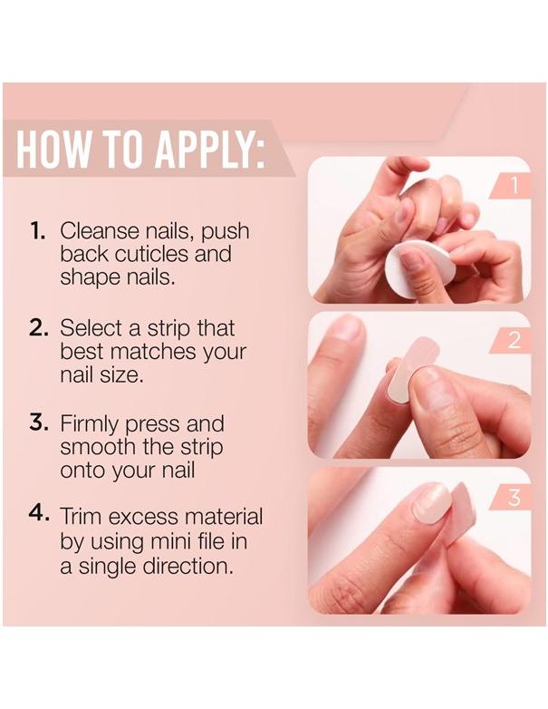 Ardell Nail Addict Nail Strips - Kiss Me Quick