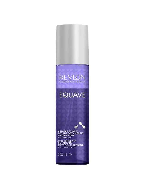 Revlon Equave Après-shampoing démêlant instantané anti-jaunissement pour cheveux blonds - 200 ml