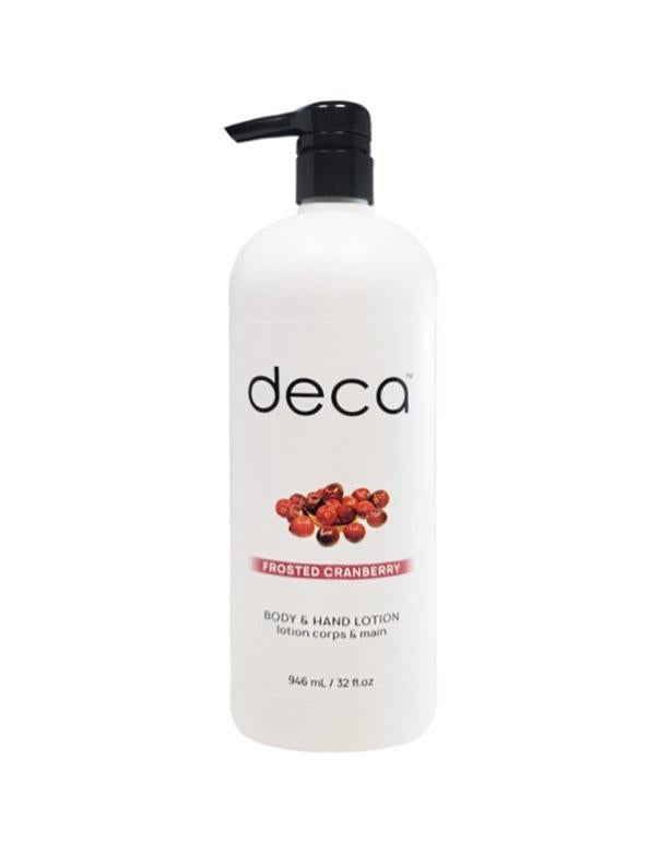 Deca Frosted Cranberry Body & Hand Lotion - 946ml