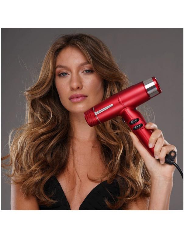 Gama professional IQ Lite Hairdryer Red