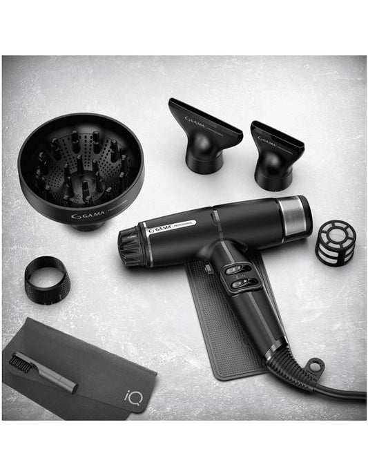 Gama professional IQ Lite Hairdryer Black