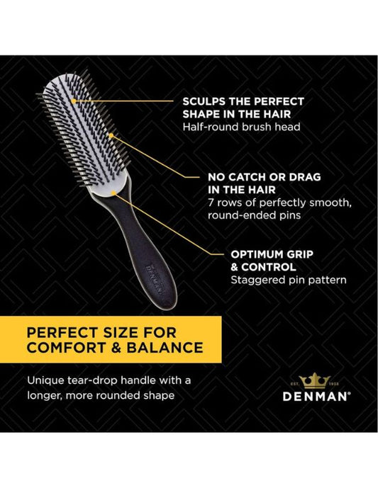 Denman Original 7 Row Brush DE-3MC
