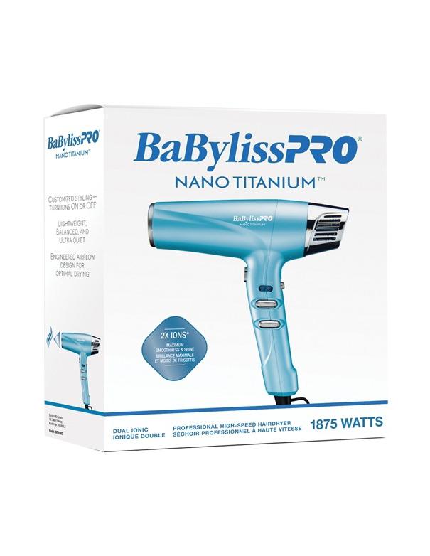 Babylisspro Nano Titanium Dual Ionic High-speed Hairdryer