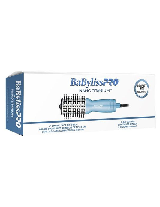 BabylissPro Nano Titanium Compact Oval Hot Air Brush 2