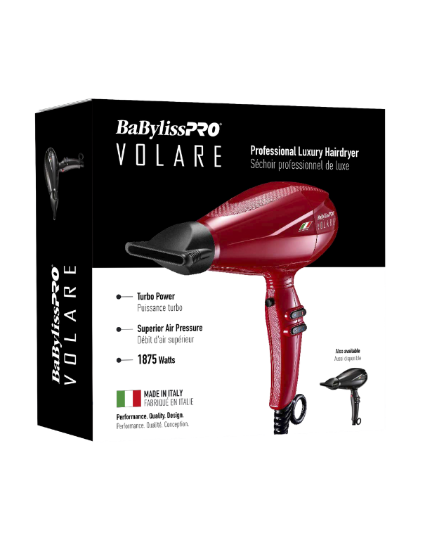 Sèche-cheveux Volare BaBylissPRO Rouge