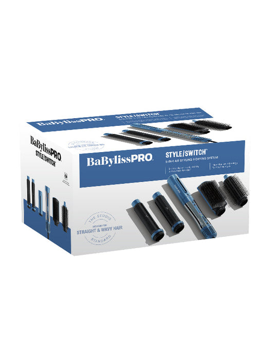 BaBylissPRO Style/Switch 5-in-1 Air Styling & Drying System (Straight & Wavy Hair)