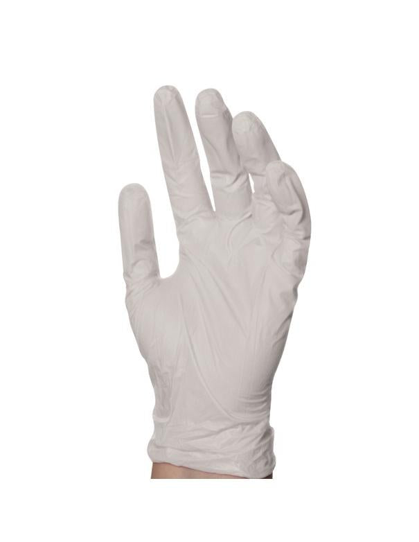 BabylissPro Disposable Vinyl Gloves Small White