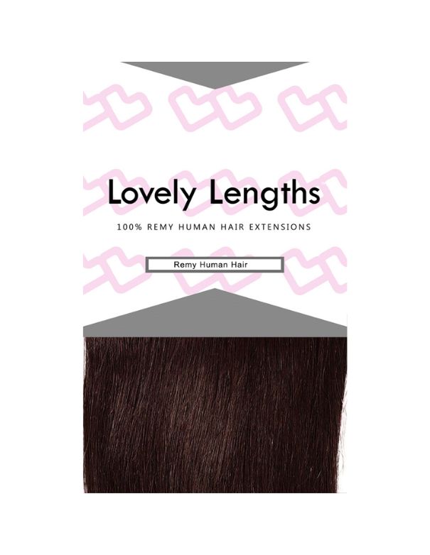 Lovely Lengths Clip-In Extensions 20 Inch 1C Off Black
