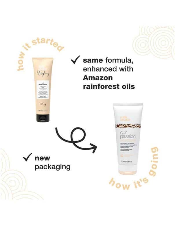 milkshake Curl Passion Curl Perfectionist Styling Cream - 200ml