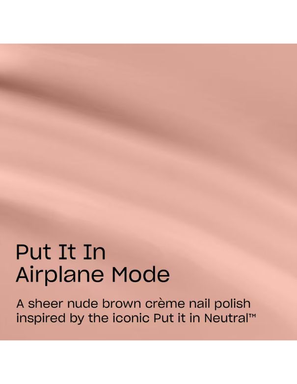 OPI Put it in Airplane Mode