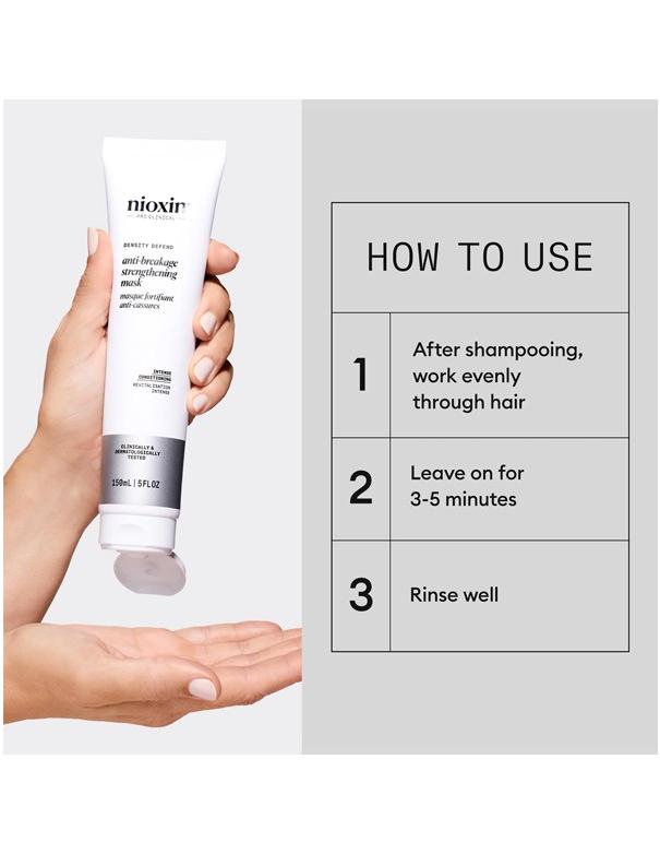 Nioxin Density Defend Anti-breakage Strengthening Mask - 150ml