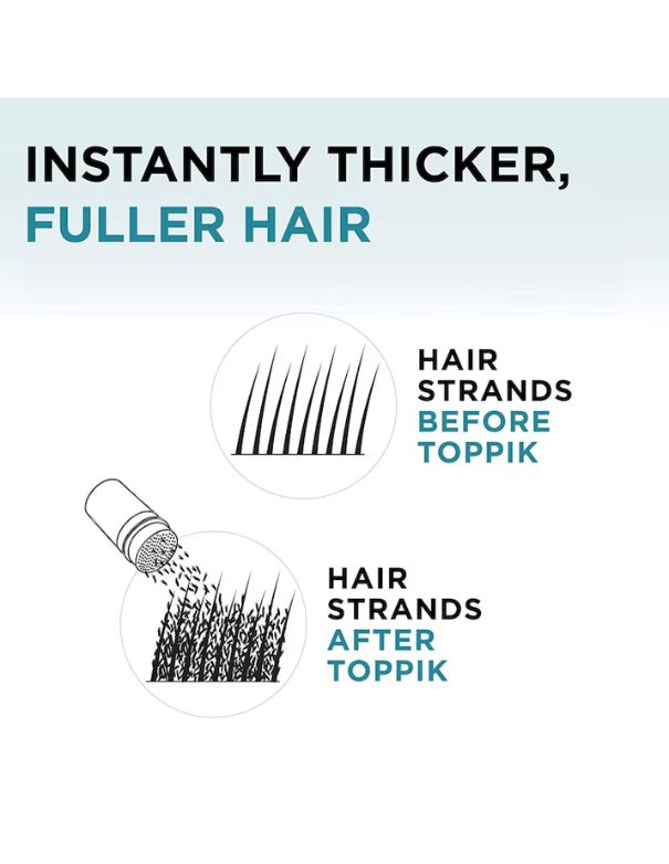 TOPPIK Hair Building Fibers - 27.5g (Medium Blonde)