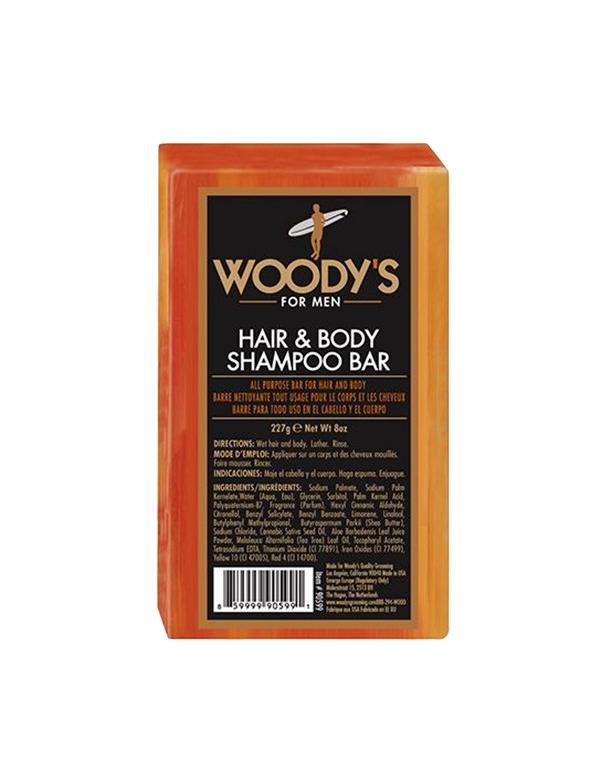 Woody's Hair & Body Shampoo Bar - 8oz