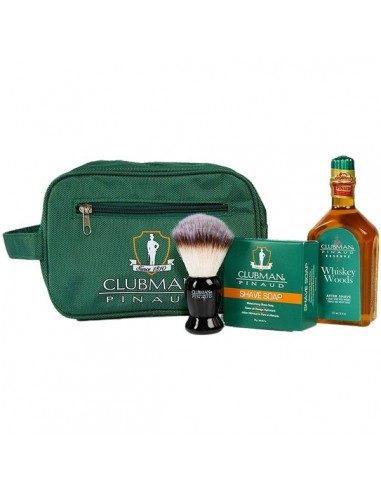 Clubman Shave Essentials Dopp Kit