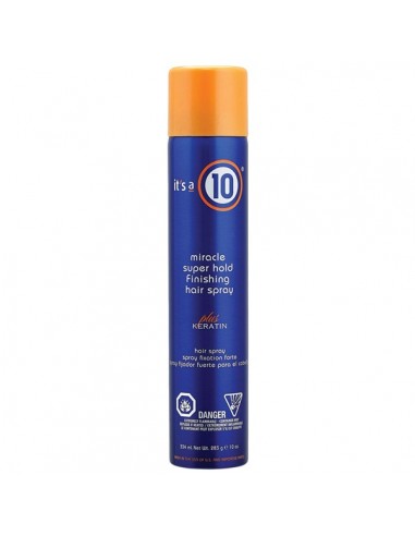 It's a 10 Miracle Superhold Finishing Hair Spray plus Keratin - 334ml