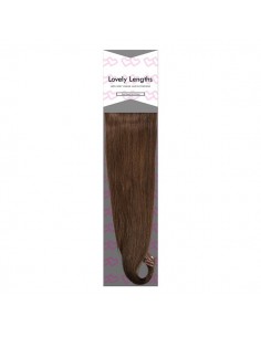 Lovely Lengths Clip-In Extensions 20 Inch 8 Honey Brown