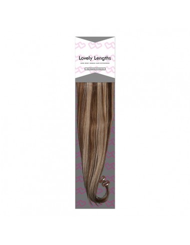 Lovely Lengths Clip-In Extensions 20 Inch 816 Honey Ash