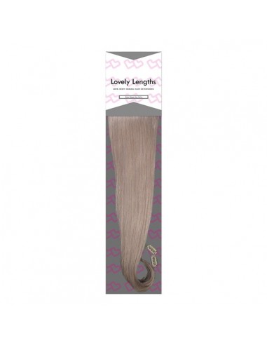 Lovely Lengths Clip-In Extensions 20 Inch Icy Silver