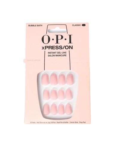 OPI xPRESS/ON Nails Short Bubble Bath