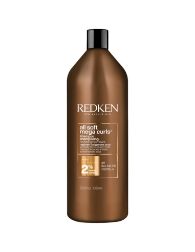 Redken All Soft Mega Curls Shampoo - 1L