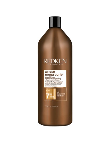 Redken All Soft Mega Curls Conditioner - 1L