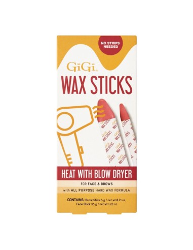 GiGi Wax Sticks 2 Pack