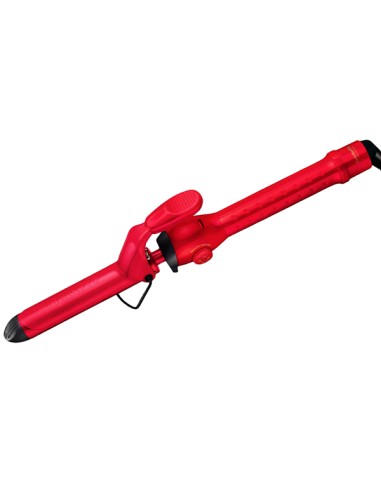 BabylissPRO Nano-Titanium Ceramic Curling Iron 1" Red + Silicone Heat Mat