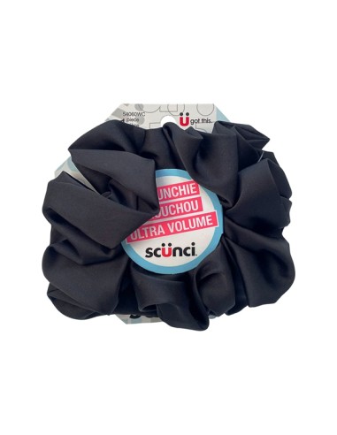 Conair Scunci Oversized Scrunchie Black