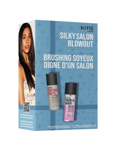 KMS Silky Salon Blowout Holiday Duo