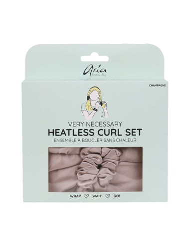 Aria Very Necessary Heatless Curl Set Champagne