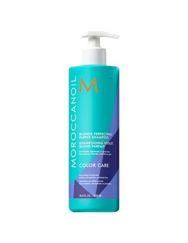 Moroccanoil Blonde Perfecting Purple Shampoo - 500ml