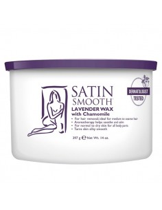 Satin Smooth Lavender Chamomile Cream Wax - 397g - SSW14LWG