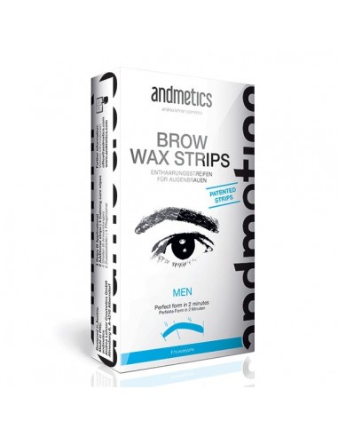 Andmetics Brow Wax Strips Men