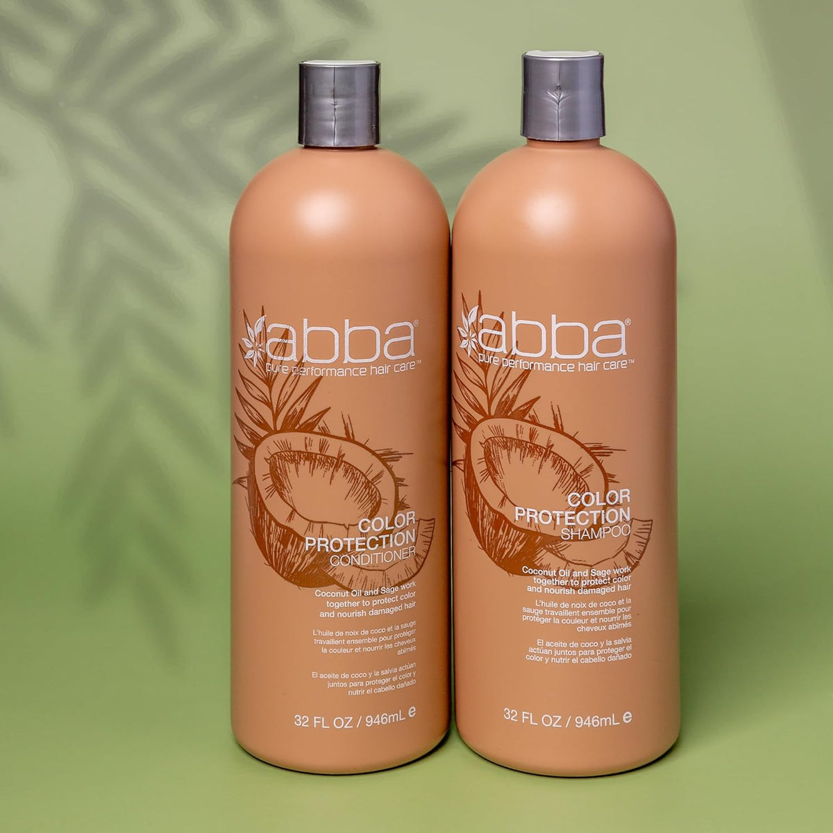 Shampoing protecteur de couleur ABBA - 946 ml