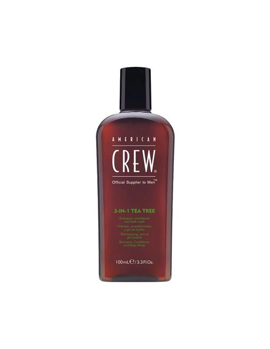 American Crew 3-in-1 Tea Tree Mini - 100ml