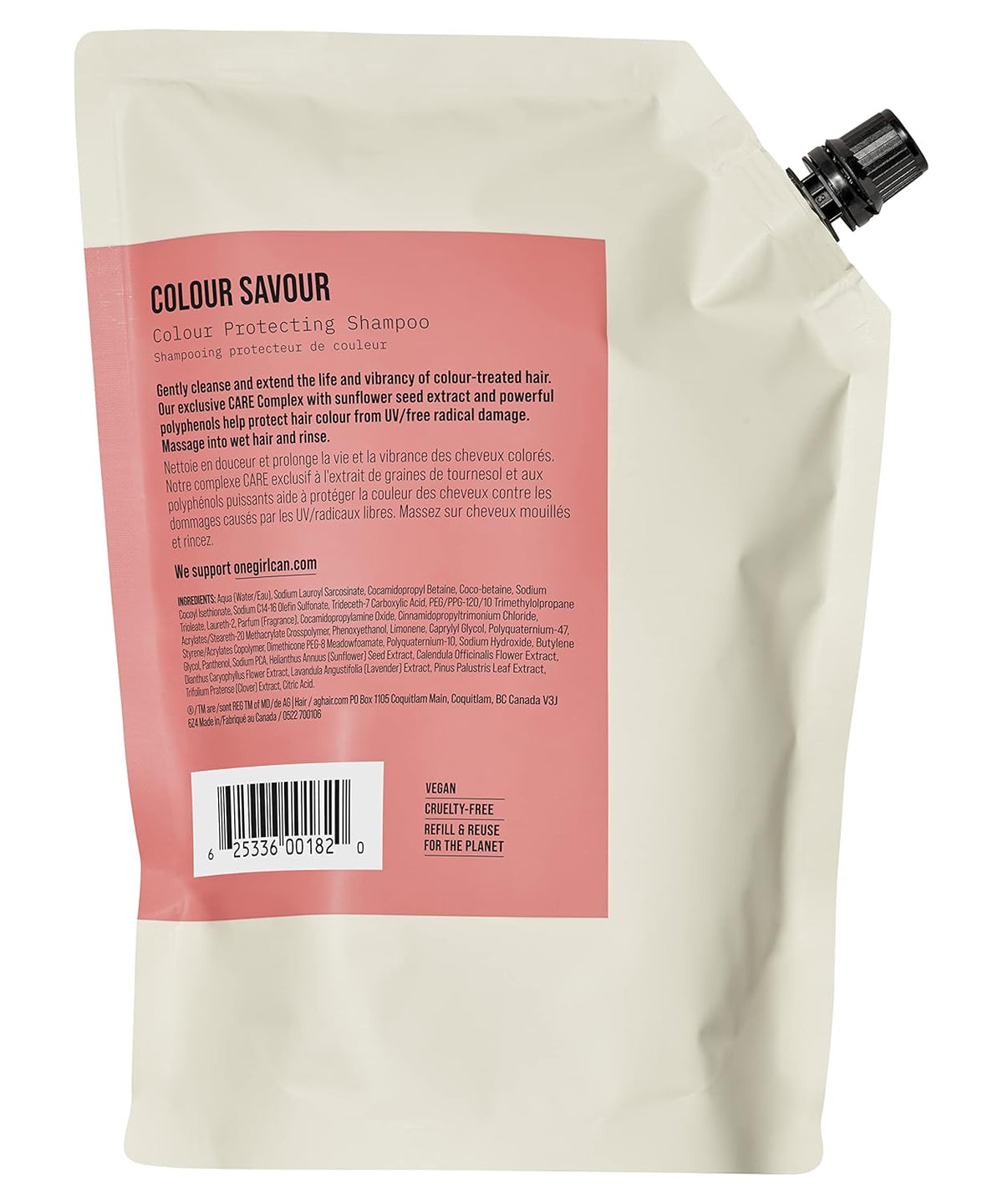 Shampoing AG Color Savour - 1 L