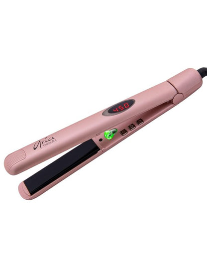 Aria Infrared Ceramic Hair Straightener Rose Gold  1