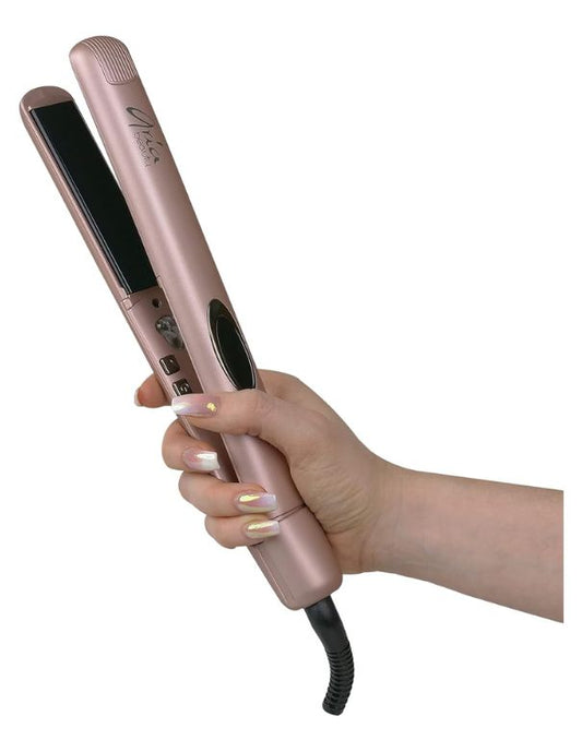 Aria Infrared Ceramic Hair Straightener Rose Gold  1