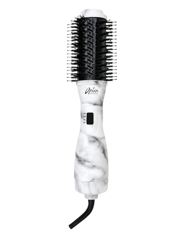 Aria Grey Marble Blowdry Brush