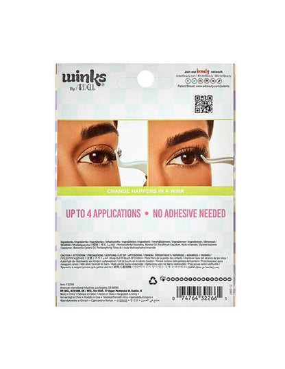 Ardell Winks Galore Natural Press On Pre-Glued Underlash Extensions Kit