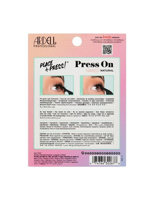 Ardell Naked Press On Natural Pre-glued Underlash Extensions - Natural