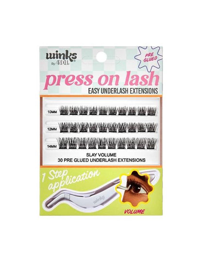 Ardell Winks PressOn Pre-Glued Underlash Extensions Volume