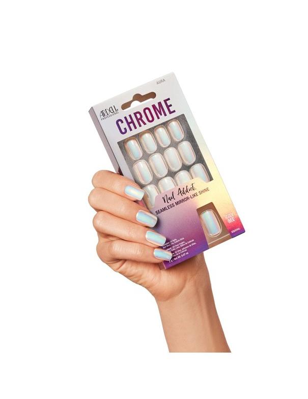 Ardell Nail Addict Chrome Aura