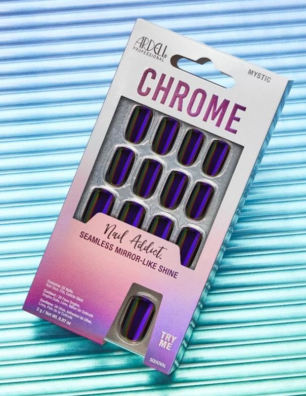 Ardell Nail Addict Chrome Mystic