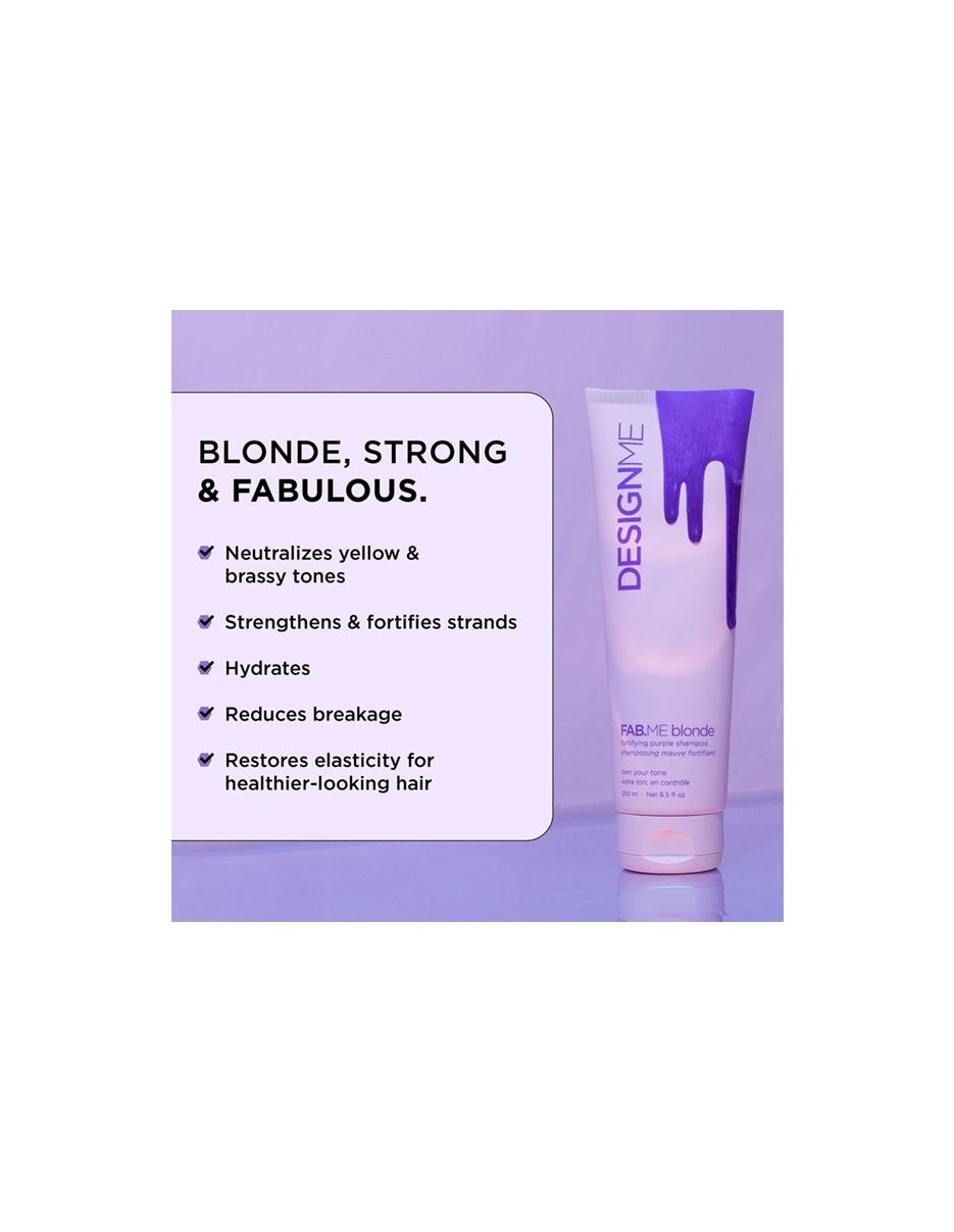 FabME Blonde Fortifying Purple Shampoo - 250ml