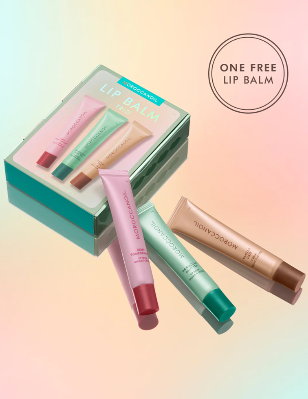 Moroccanoil Argan Butter Lip Balm Trio Kit