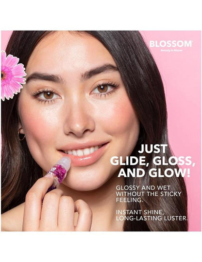 BLOSSOM Fruit Orchard Roll-On Lip Gloss Strawberry - 5.9ml