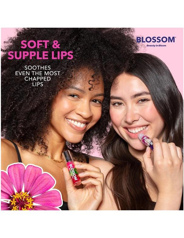 BLOSSOM Fruit Orchard Roll-On Lip Gloss Strawberry - 5.9ml